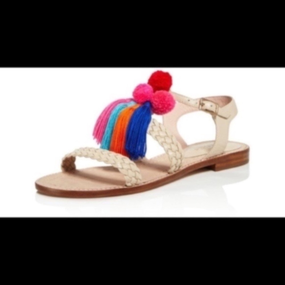 Kate Spade Sunset Pom Pom Sandals